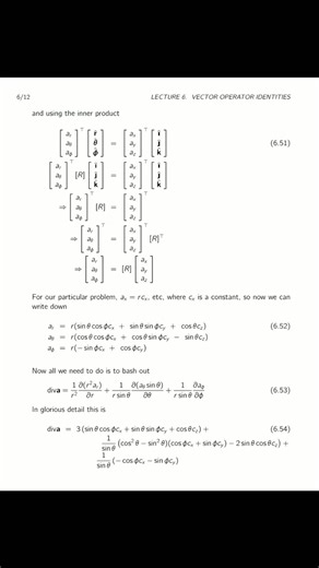 A short note of vector calculus #StarsEverywhere #education #mathematics #educationalcontent #integration #storefront #fblifestyle #videograms #vector #calculus #mathbooks @topfans | Mathematics