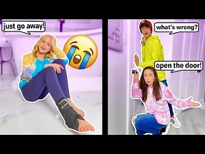 CRYING WITH THE DOOR LOCKED To See How My Family REACTS! 😭 **CUTE PRANK** | Lilly K