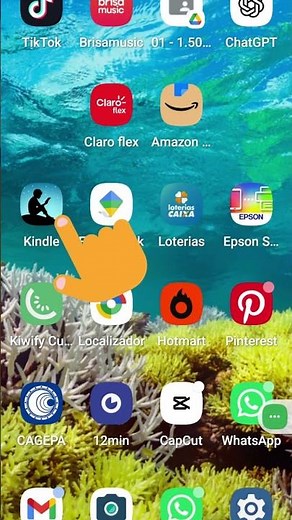 Como colocar livros no Kindle pelo celular
