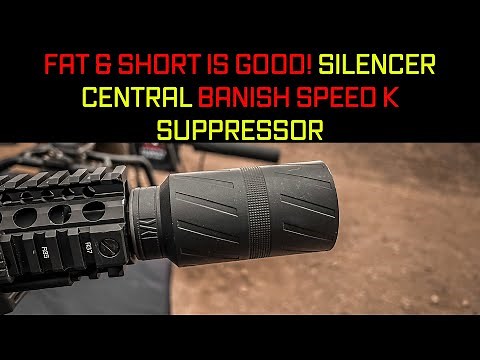 Fat & Short is Good: Silencer Central's 4-Inch Banish Speed K Suppressor -- SHOT Show 2024
