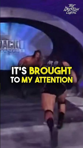 Rhyno on the Gore to Chris Jericho through the Smackdown Stage! 🔥