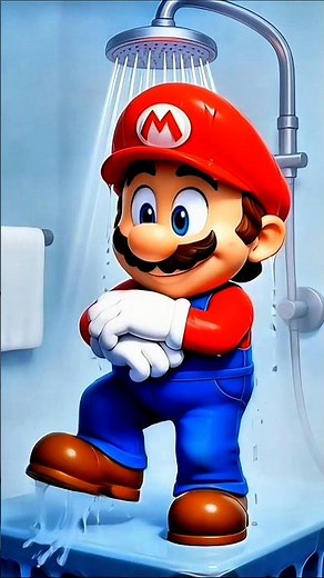 Funny Shower Time with Mario, SpongeBob, Tom & Jerry, and More! 🚿😂 | Cartoon Mix for Kids