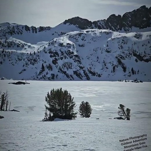 Winnemucca Lake - Mokelumne Wilderness - Eldorado NF #adventure #explore #nature #snowshoeing