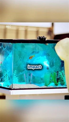 🐟💥 Can a Fish Tank Stop a Shotgun Blast?