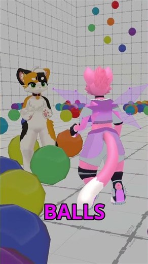 How many BALLS can we take? #vrchat #furry #vrchatfunny
