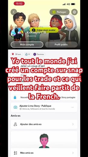 J crée un compte pr ce qui veulent m’ajouter