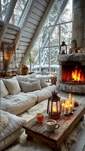 Hidden Scandinavian Cabin of Your DREAMS! A Frame Perfection 🤍