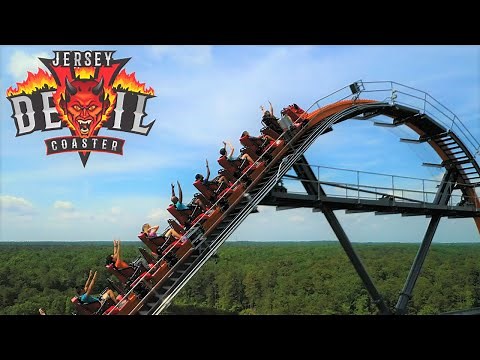 Jersey Devil POV On-Ride, Six Flags Great Adventure New 2021 Roller Coaster
