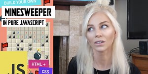 Build your own MINESWEEPER game in pure JavaScript, HTML and CSS using RECURSION