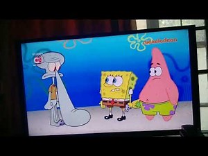Giant Squidward Scene