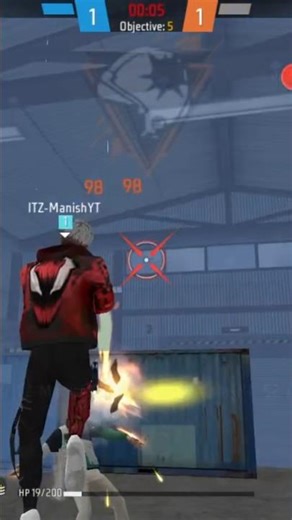 LONE WOLF 1V1 BATTLE👿 #freefire#shorts