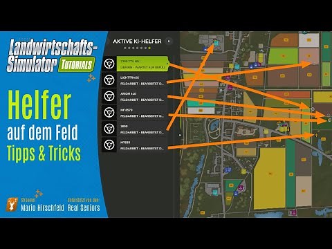 LS25 Helfersystem erklärt: So übernehmen Helfer deine Feldarbeiten!