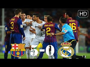 FC Barcelona 5-0 Real Madrid || Goals & highlights || 29-11-2010 || Spanish La Liga HD