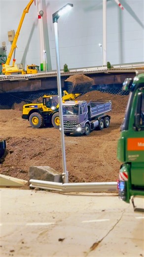 Construction site – Part 1🎮🕹️🚛 #rctruck #rcconstruction #rcevent #rcmodel #rcmodels #scale #rc