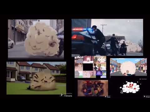 all fight cloud compilation