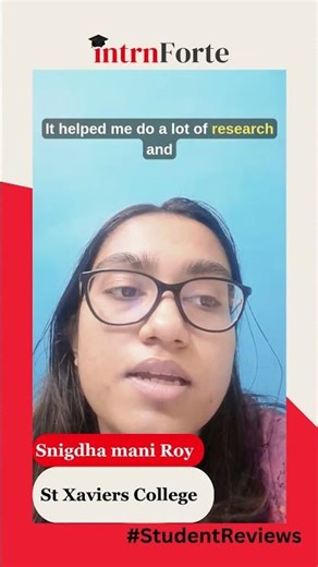 St.Xavier’s College|Student Review|Genetic Engineering & Bioinformatics Internship Training Program