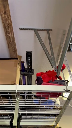 SafeRacks Overhead Garage Storage Rack w/ 600 lb Cap Storage for Garage- Watch BEFORE buying!