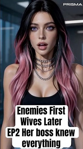 《Enemies First, Wives Later》EP2. Her boss knew everything. #sapphic #aiart #lgbt #wlw #fyp