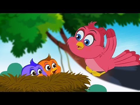 Chidiya Rani Badi Sayani | चिड़िया रानी बड़ी सयानी | Hindi Song For Kids | Hindi Poem | Kids Rhymes
