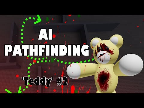 AI Monster Pathfinding -Teddy Horror Game #2