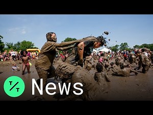 Thousands Get Dirty at Michigan Mud Day Event