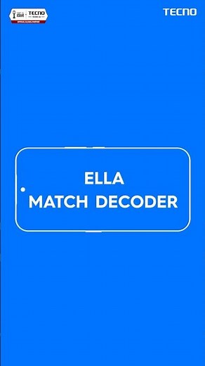 How to Use Ella Match Decoder