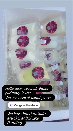 Coconut Shake Pudding & Pandan Gula Melaka Milkshake Pudding #rkrichflavourdessert #tiktokviraltrending #fyppppppppppppppppppppppp #briekfields #youngentrepreneur @RialKirsha Enterprise