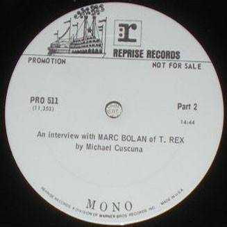 Marc Bolan, Michael Cuscuna - An Interview With Marc Bolan Of T. Rex By Michael Cuscuna