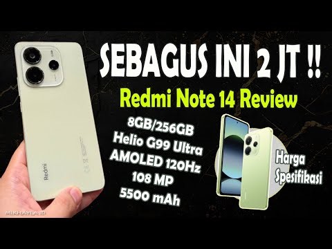 2 JUTA SEBAGUS INI ‼️ REDMI NOTE 14 REVIEW – ANTUTU, LAYAR, KAMERA, BATERAI