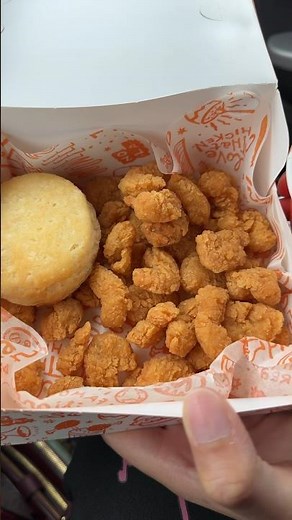 First Time Trying Popeyes Popcorn Shrimp! (Have You Tried Before?) 🤔