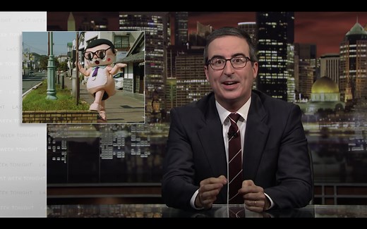 John Oliver Chronicles Japanese Mascot Madness, Unveils Otter Character