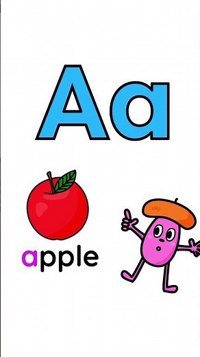 Letter A for Kids | はじめてのアルファベット