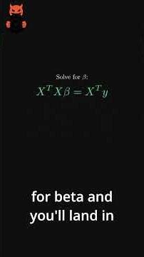 What actually is Linear Regression? Maths for Data Scientists