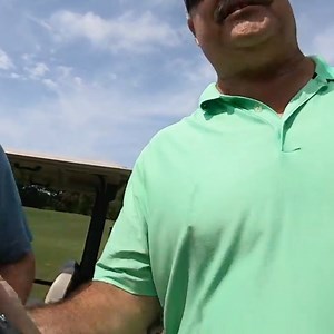 Angry golfers lose it on fisherman! #angry #golfer #fishing #pond #viral #crazy | Bearded Brad