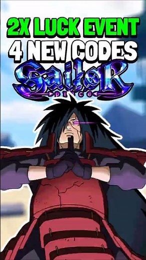 2X LUCK EVENT is BACK and 4 NEW CODES in Sailor Piece! #sailorpiece #roblox