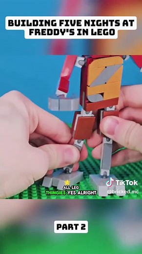 Building Five Nights at Freddy’s in LEGO: Part 2