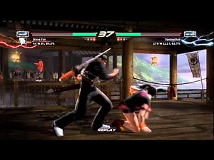 Tekken 6 PS3 HD Online Steve Fox vs ling xiaoyu
