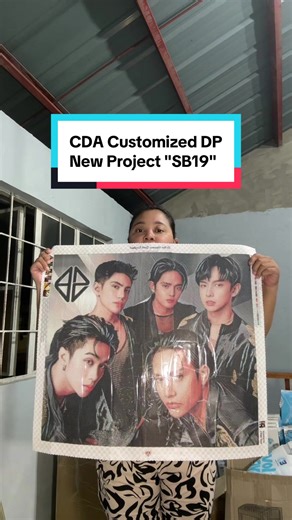 Next DP Project - Customized Dp SB19 design #diamondpainting #carolinedreamart #happiness #sb19