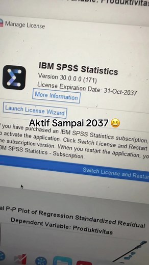 IBM SPSS Versi 30 #spss30 #spss #fyp