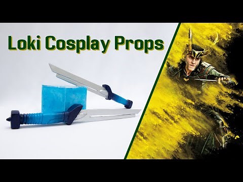 DIY Tesseract and Knives | Loki Cosplay Prop Tutorial