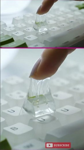 Jelly Keyboard ASMR 🍇 Squishy Soft Keys Typing Sounds (No Talking)