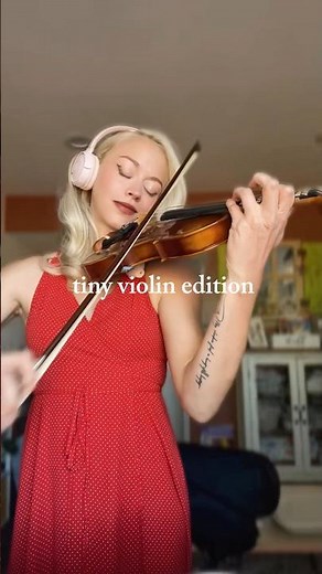 Tiny violin edition of some of my band ‪@CITYOFSOUND‬ ‘s songs ❤️💚💙