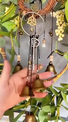 🔔🧙 2026 Witch Bells—Handmade Protection for Your Sacred Space Handcrafted with intention, these bells blend ancient symbols (pentacle, Celtic knot) and antique-style metalwork. Hang them by doors, altars, or windows—each ring clears energy and invites positivity. A must-have for witches and anyone craving magical home protection. Link in bio to claim your protective charm! | Mellowactivy
