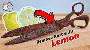 437K views · 12K reactions | Scissors Restoration - Remove Rust With Lemon | Forgotten Shine Restoration | Facebook