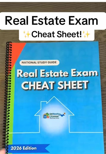 Studying for the Real Estate Exam? Read This First. If you’re overwhelmed trying to memorize real estate terms, contracts, math formulas, agency, and federal laws, this is exactly why I created my National Real Estate Exam Cheat Sheet. ✔️ Covers the MOST tested national real estate exam topics ✔️ Organized, visual, and easy to memorize ✔️ Perfect for last-minute review or daily studying ✔️ Designed specifically to help you PASS the real estate exam This cheat sheet breaks down confusing concepts