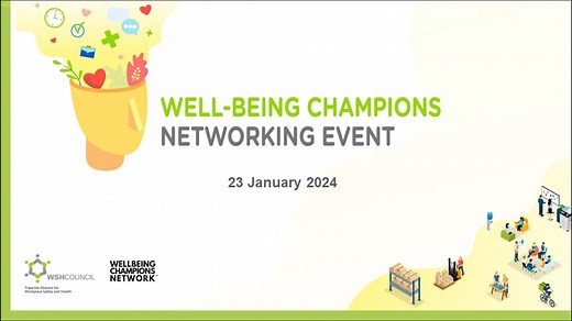 Catch a video recording of the engagement session with members of the Well-being Champions Network that took place on 23 January. Tune in to the panel discussions as speakers shared insights on championing mental well-being at their workplace, covering these topics: • Championing Well-being: Essential Competencies and Skills for Navigating Mental Health in Organisations • Championing Change: The Critical Skills You Need to Drive Effective Well-being Initiatives • Case Study with SWIA Pte Ltd Lea