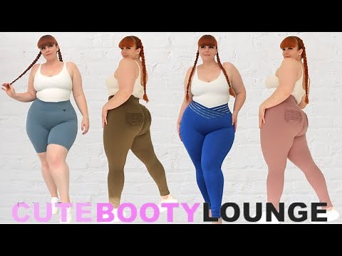 THE BEST CURVY SCRUNCH BUTT LEGGINGS 😍🍑 CUTE BOOTY LOUNGE