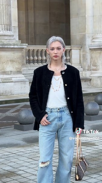 Felix Arrives at Louis Vuitton's Fall 2026 Show