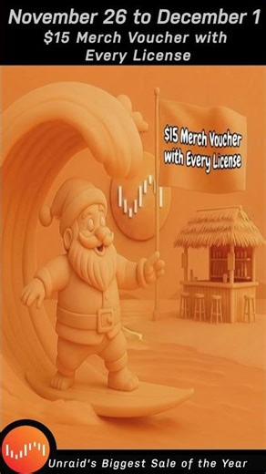 Surf into Unraid Savings! Save up to 25% off now