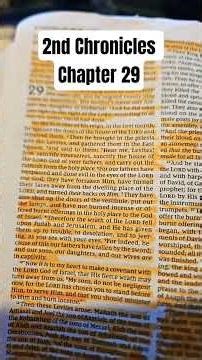 2nd Chronicles Chapter 29